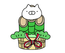 It moves cute! Cat bunny.7nd sticker #15803912