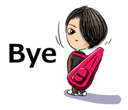 Hey! "Fencing Gal" sticker #15804135
