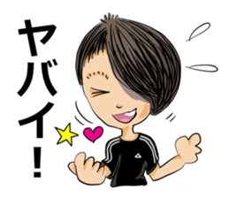 Hey! "Fencing Gal" sticker #15804143