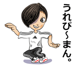 Hey! "Fencing Gal" sticker #15804145
