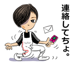 Hey! "Fencing Gal" sticker #15804152