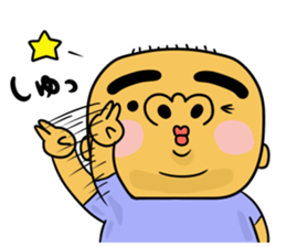 mayuge bouzu kun sticker #15804431