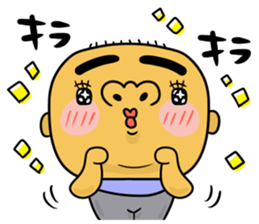 mayuge bouzu kun sticker #15804439