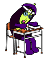 Irregular eggplants pack3 sticker #15804467