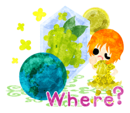 Flower objects and pretty little people sticker #15804512