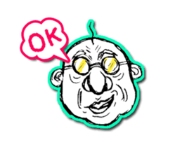 The old gentleman sticker which works 2 sticker #15805036