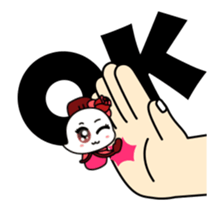 Roses roses, I love you sticker #15805211