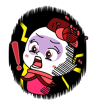 Roses roses, I love you sticker #15805215