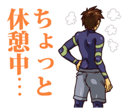 The occurrence during running 6 sticker #15805300