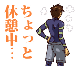 The occurrence during running 6 sticker #15805300
