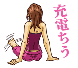 The occurrence during running 6 sticker #15805311