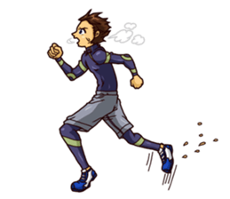 The occurrence during running 6 sticker #15805316