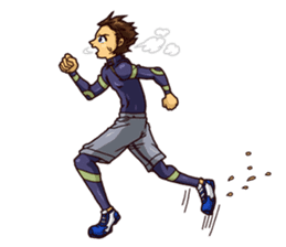 The occurrence during running 6 sticker #15805316