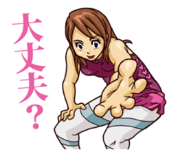 The occurrence during running 6 sticker #15805318