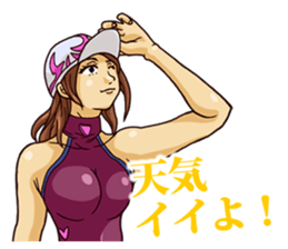 The occurrence during running 6 sticker #15805319