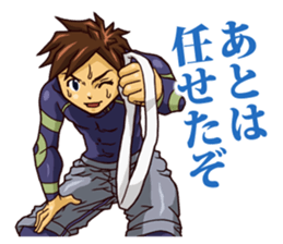 The occurrence during running 6 sticker #15805327