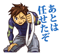 The occurrence during running 6 sticker #15805327