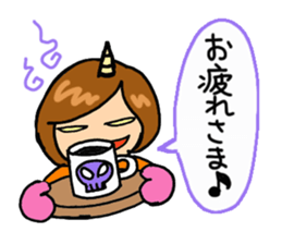 TAMAKI-san 2 Scary wife version sticker #15805405