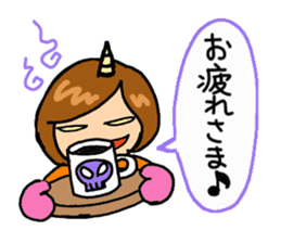 TAMAKI-san 2 Scary wife version sticker #15805405