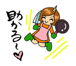 TAMAKI-san 2 Scary wife version sticker #15805413