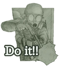 military sticker task force sticker #15805652