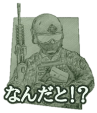 military sticker task force sticker #15805653