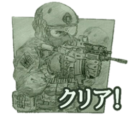 military sticker task force sticker #15805657