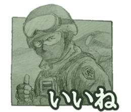 military sticker task force sticker #15805660