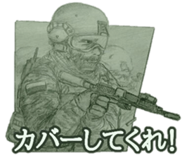 military sticker task force sticker #15805680