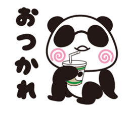 Low vision panda Yokka-chan sticker #15805870