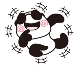 Low vision panda Yokka-chan sticker #15805882