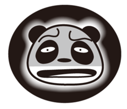 Low vision panda Yokka-chan sticker #15805898