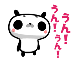 Nodded Panda Reply sticker sticker #15806506