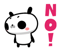 Nodded Panda Reply sticker sticker #15806521