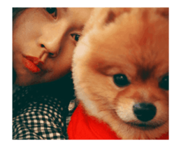 Moca & Dasom / Lovely friend. sticker #15806624