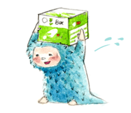 Palabubii daily life -1 sticker #15806732