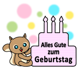 German stickers "Forest Animals". sticker #15807878