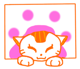 Stealing money cat Asha+Emily And Alger sticker #15808058