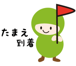 NAME NINJA "TAMAE" sticker #15808734