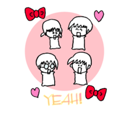 Pyon-chan2 sticker #15809040