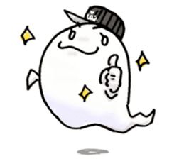 Cappy the Ghost sticker #15809254