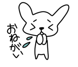 Rabbit D 2 sticker #15809339