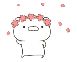 Moving lovely Bear Spring sticker #15809428