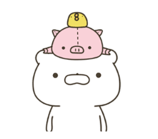 Moving lovely Bear Spring sticker #15809438