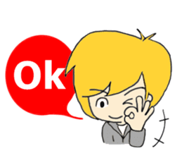 Her, a bride and sometimes to Okan. sticker #15809748