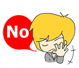 Her, a bride and sometimes to Okan. sticker #15809749