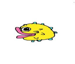 Sea creatures collection sticker #15809794