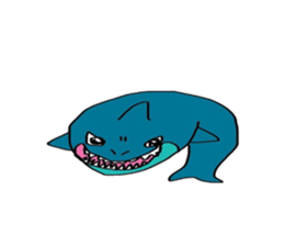 Sea creatures collection sticker #15809795