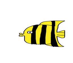 Sea creatures collection sticker #15809796