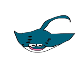 Sea creatures collection sticker #15809798